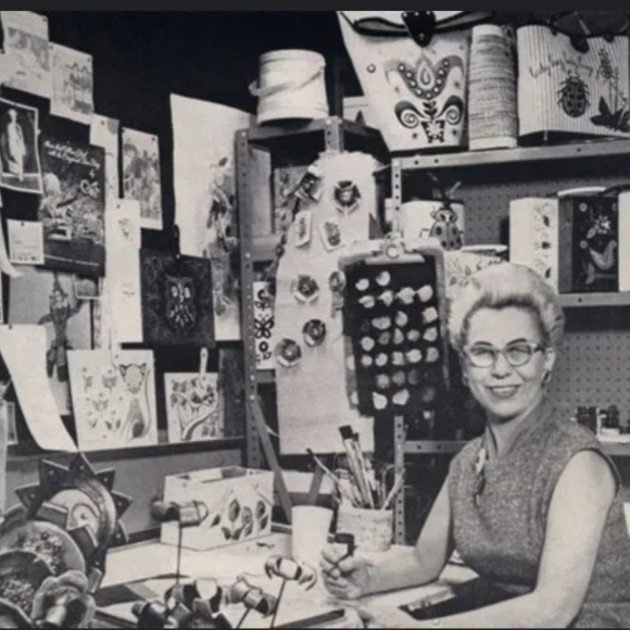 🎄🤶 🎁 RARE.Near Mint Enid Collins of Texas vintage Gltterbugs Tote 1966 NWOT. - Picture 11 of 12